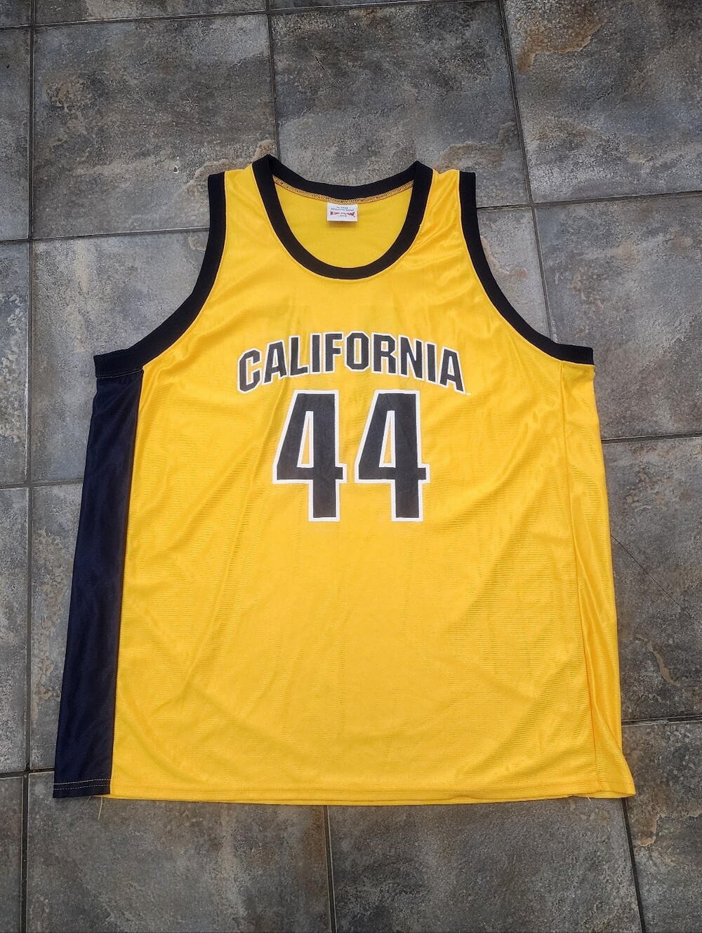 Vintage 90s California Golden Bears Men's Large #44 NCAA Basketball Jersey